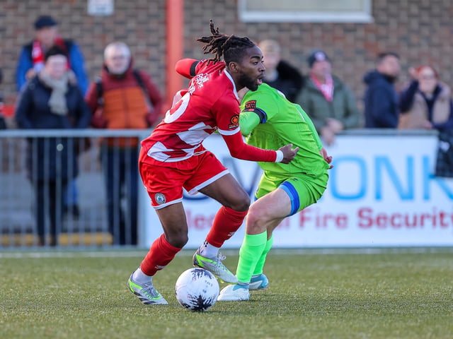 Eastbourne Borough got a vital 3-1 win against Braintree Town at Priory Lane on Saturday. Photographer Lydia Redman was there to catch the action.
