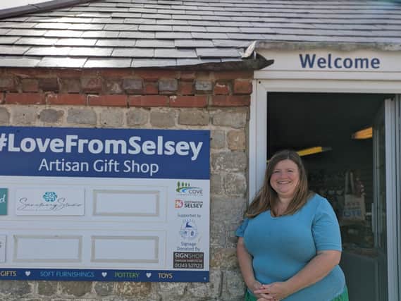 Sharon West, Crafter at ‘Love From Selsey’. Photo: contributed