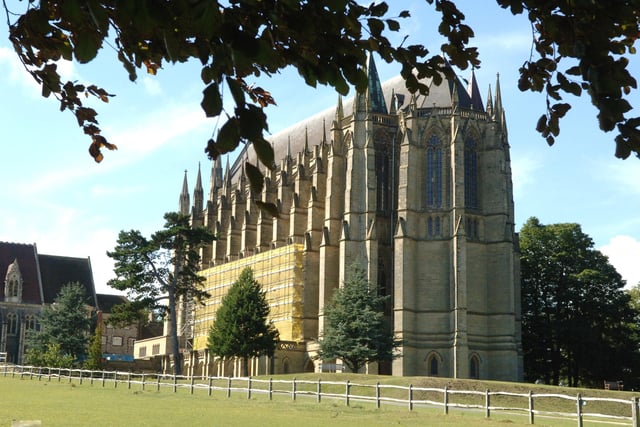 The AI was right in calling the Lancing College Chapel 'stunning' but let it itself down with claim that the chapel is 'one of the largest unsupported concrete domes in the world'