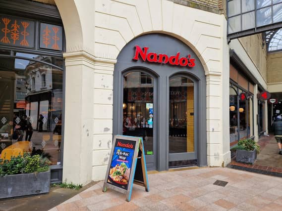 We reviewed some of the new menu items at Nando's