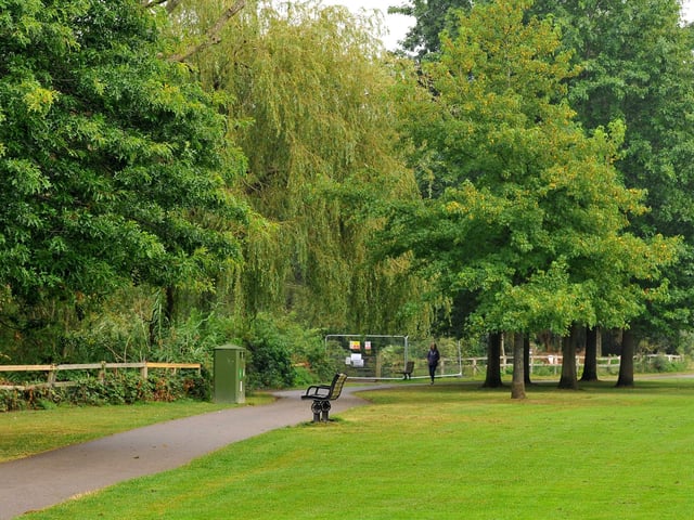 Horsham Park, RH12 2DW. Horsham Park is a great place for all the family with its large open space, sensory garden and human nature garden for peaceful walks. There is also a huge play area and skate park. Located next to the park is the Pavillions in the Park which offers a wide range of sports and swimming facilities, as well as a cafe. For more information visit https://www.placesleisure.org/centres/the-pavilions-in-the-park/