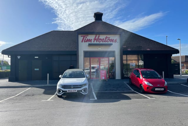 Tim Hortons Chichester: IN PICTURES - sneak peek look at the new fast food store in the city