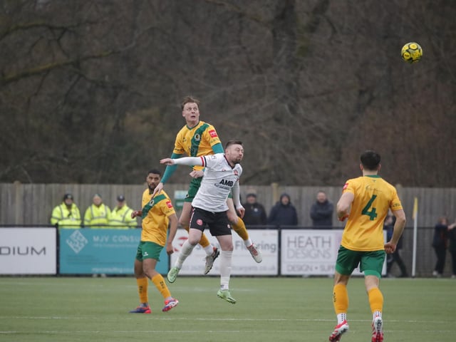 Promotion-chasing Horsham FC were held to a 1-1 draw at home by visiting Chatham Town