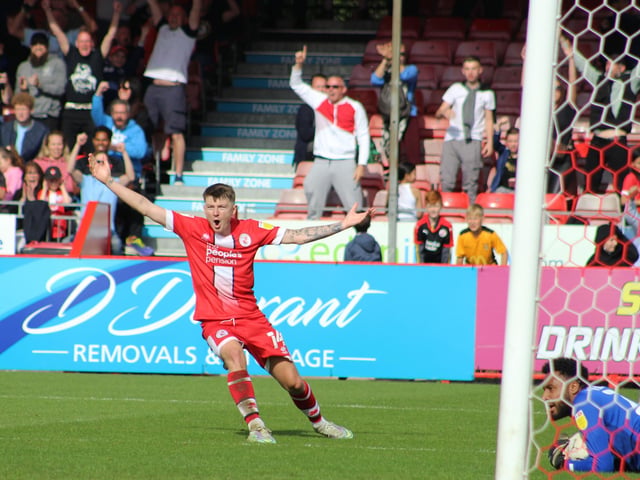 Crawley Town v Leyton Orient. Picture by Cory Pickford