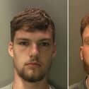 Reuben Nelson (left) and Jordan Stillwell (right) are wanted in connection with a fatal collision. Photo: Sussex Police