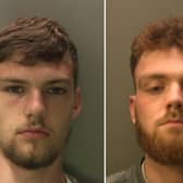 Reuben Nelson (left) and Jordan Stillwell (right) are wanted in connection with a fatal collision. Photo: Sussex Police
