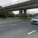 The M23 near Gatwick Airport. Photo: Google Street View