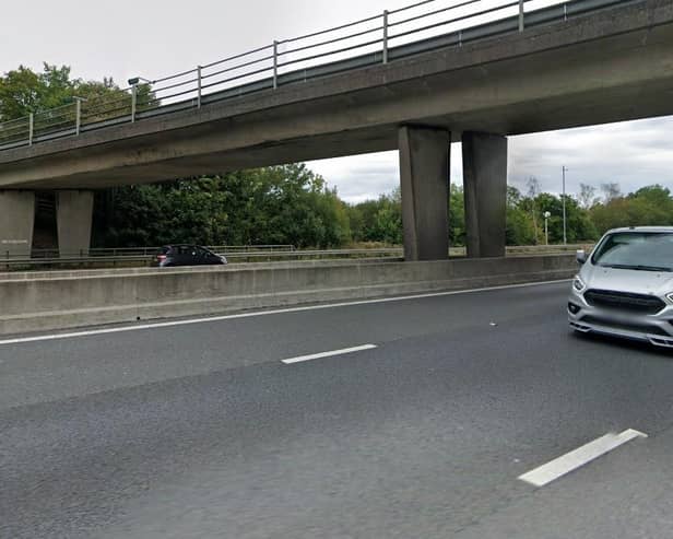 The M23 near Gatwick Airport. Photo: Google Street View