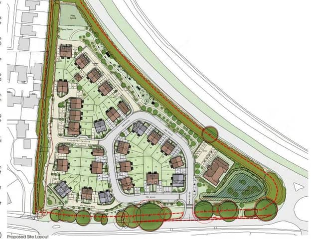 An illustration of how the homes could look. Credit: ECE Architecture