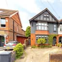 Offers over £850,000 are invited for this five-bedroom, semi-detached house in Heene Road, Worthing, which comes to the market with Michael Jones Estate Agents chain free