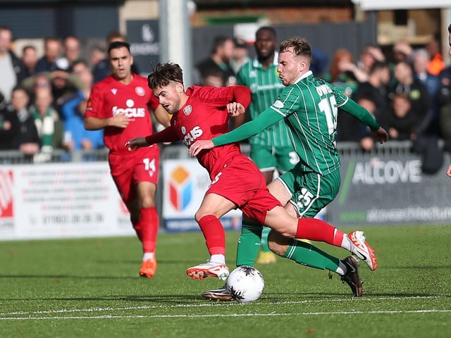 Worthing v Yeovil Town at Woodside Road