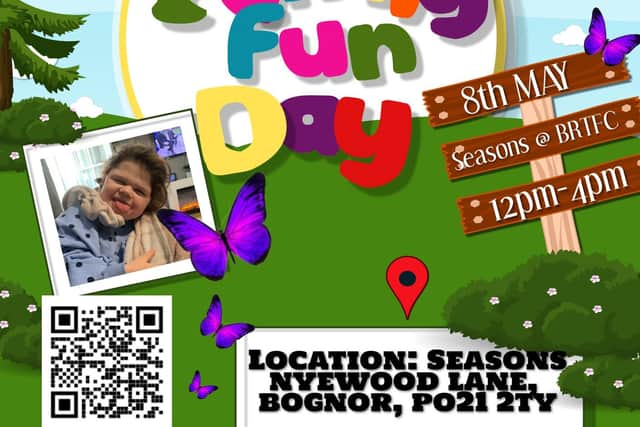 A poster for the fun day