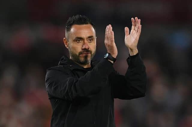 Brighton and Hove Albion boss Roberto De Zerbi is keen to add to his squad for the second half of the Premier League season