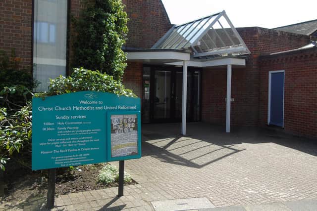 Christ Church Methodist and United Reformed Church in Chichester is celebrating 40 years