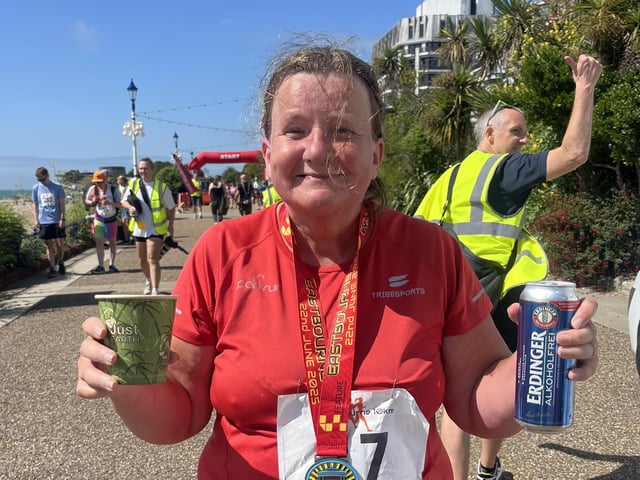 The popular Eastbourne 10k took place in glorious sunshine - here are some of the participants