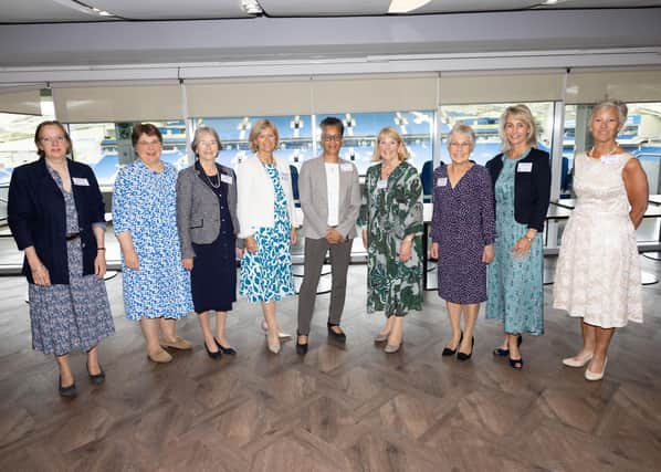 Hope Powell CBE, Quenelda Avery with the East Sussex Women of the Year team.