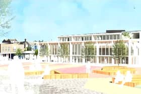Proposed improvements to the Alexandra Theatre in the Regis Centre just off Bognor Regis' seafront