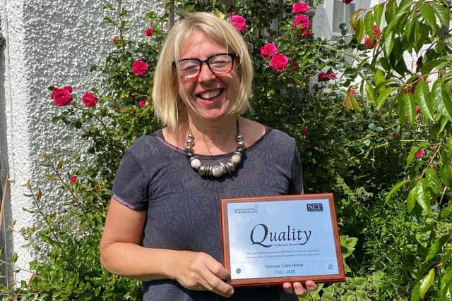 Liz Seymore, who has managed the home for several years, was named Registered Manager at the West Sussex Care Accolades in March