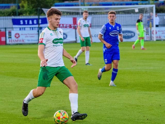 Action from AFC Totton v Bognor Regis Town, July 2023