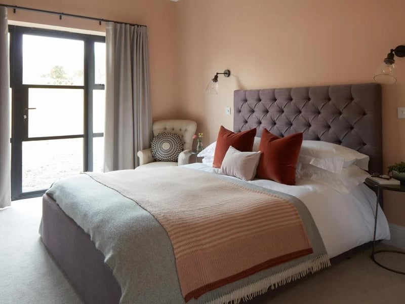 The home has three double bedrooms and two bath/shower rooms