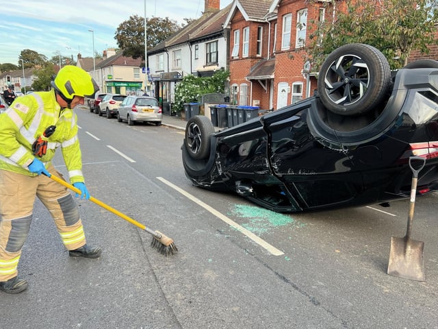 The scene of the incident. Picture: Sussex News and Pictures