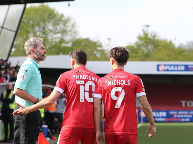 Crawley Town v Leyton Orient. Picture by Cory Pickford