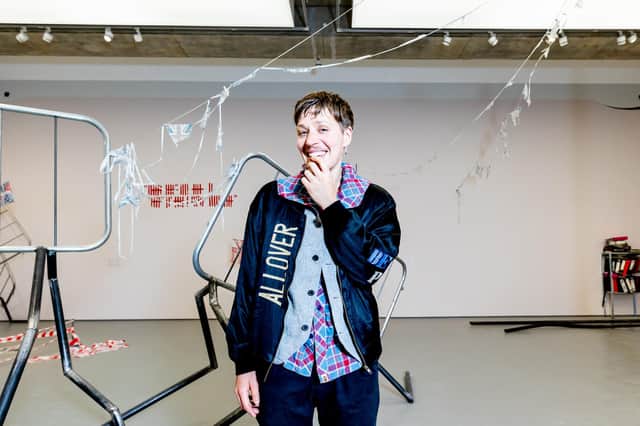 Jesse Darling at Turner Prize 2023, Towner Eastbourne. Photo Photo Victor Frankowski, Hello Content