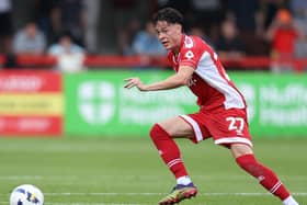 Crawley Town midfielder Louie Watson | Picture: Natalie Mayhew/Butterfly Football