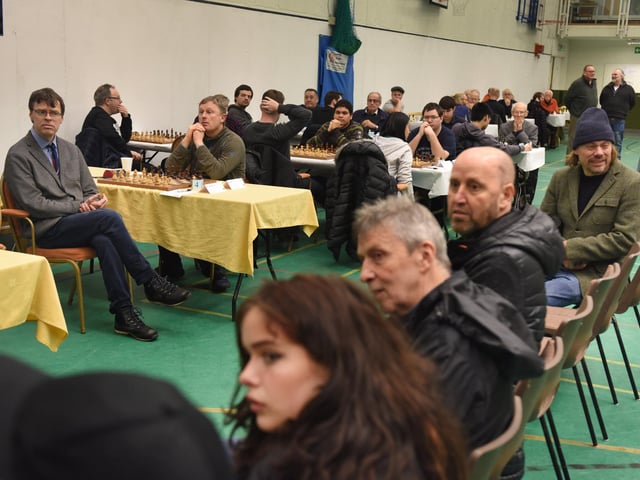 Start of the 96th Caplin Hastings International Chess Congress December 28 2022.