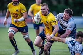 Sam Myles in action for Raiders at Havant | Picture by Andy Wales