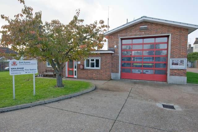 Hailsham Community Fire Station is inviting residents to take part in their upcoming ‘Have a Go Day’. Picture: Nick Tapsell