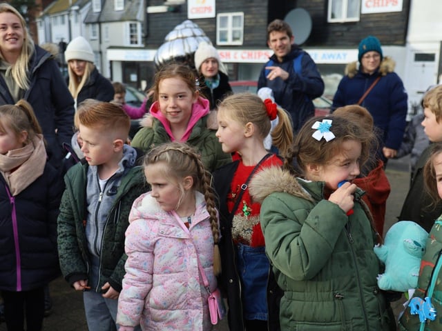 Hastings Winkle Club's Children's Christmas Party 2023. Photo by Andrew Clifton