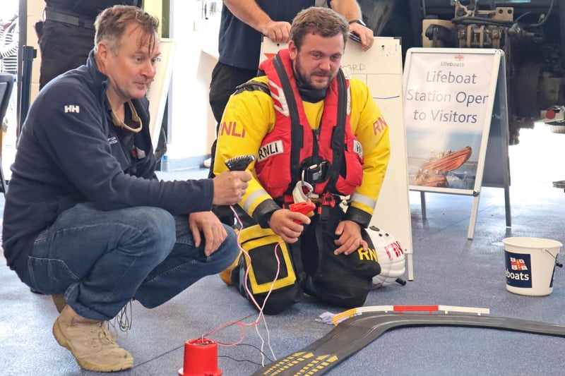 The RNLI open day took place on Sunday. Picture: RNLI