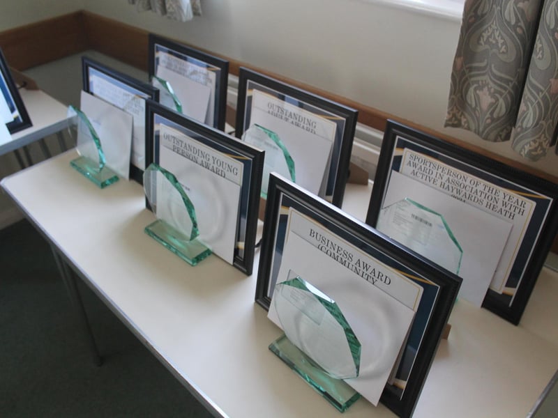 Haywards Heath Town Council's first-ever Community Awards took place on on Monday, April 29