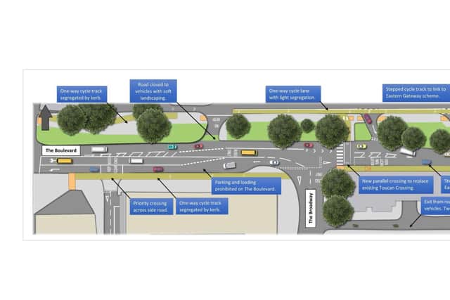 Proposed improvements to The Boulevard