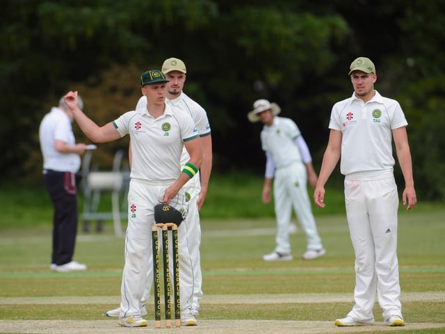 Action from Goring CC's win at Chippingdale in the Sussex Cricket League Division 4 West