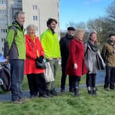 CPRE Sussex, Trees for Cities, BELTA volunteers and Brighton & Hove City Council tree experts at a planting to mark The Queen’s jubilee earlier this year