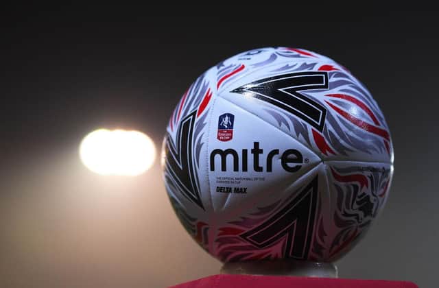 FA Cup match ball (Photo by Gareth Copley/Getty Images)