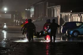 West Sussex Fire & Rescue Service said on X at 1am that crews were supporting rescue operations in Littlehampton near Ferry Road and Rope Walk after the River Arun burst its banks