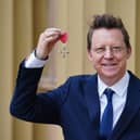 Ken Bruce will be joined on the broadcast by Greatest Hits Radio colleague Simon Mayo (pictured with his MBE) who presents the station’s Drivetime show. (Photo by Dominic Lipinski -Pool/Getty Images)