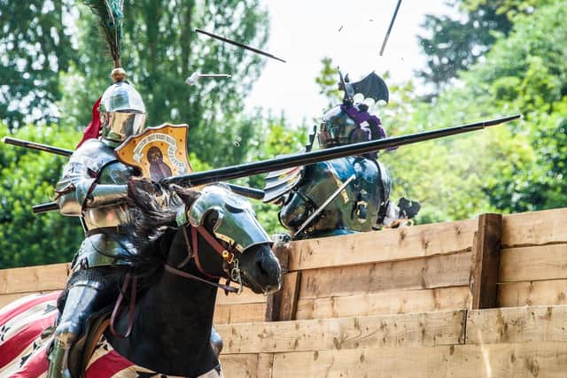Medieval jousting is returning to Arundel Castle. Picture: Julia Claxton
