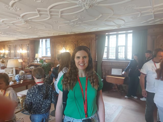 Katherine had a fantastic day at Hever Castle