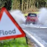 Flood warnings have been issued for villages across East Sussex following heavy rain and strong winds in the area.