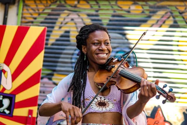 Jazz Violinist, Sam Brown, will return to perform at this years festival