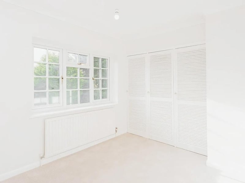 The four double bedrooms are upstairs