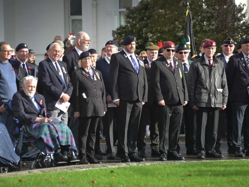 Eastbourne Remembrance Sunday on November 9 2025.