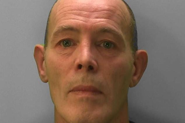 A Hove man who stalked an ex-partner, threatened to publish intimate pictures of her and concocted elaborate lies to control her behaviour has been jailed. Peter Moran, 57, a sports instructor of Downland Drive in Hove, subjected his victim – a woman in her 50s - to mind games while they were together, disappearing for weeks at a time with no contact. He would explain his absences by claiming to be involved in an MMA fight to the death, or to be carrying out top secret work for MI6. In 2019, he coerced her into moving into his flat, before turning the property into a gym and forcing them both to sleep on a mattress on the floor. After his victim ended the relationship at the end of 2019, Moran bombarded her with messages, emails and social media contact through a variety of fake accounts. He would turn up unannounced at her work and home, banging on the windows and behaving aggressively. On 31 January, 2020, she visited his home in the hope a face to face encounter would end the harassment campaign. Moran’s open computer screen was covered with pictures of her, and he repeated previous threats to publish ‘hundreds’ of intimate photographs of her online. The following day, the police were called to reports of Moran sitting outside his victim’s house. He was arrested after being pulled over nearby and found with a key to her house. A suspicious passport was also found at his property. Moran was subsequently charged with stalking involving serious alarm/distress, possession of a Class B drug and possession of a false identity document. On 1 March, 2023, Moran was found guilty of stalking and possession of a Class B drug, and not guilty of possessing a false identity document. At Hove Crown Court on 24 September, he was sentenced to three years and eight months in prison, and given an indefinite restraining order. In a victim impact statement read out in court, Moran’s victim explained the long-term impacts of his offending, leaving her paranoid, with trust issues and leading a ‘very solitary