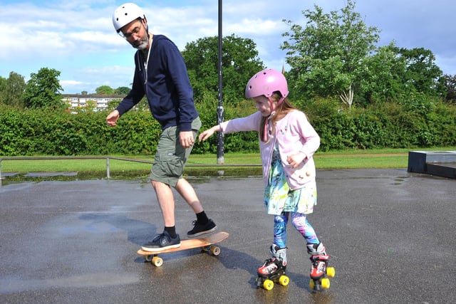 Skate Fest in St John's Park, Burgess Hill, on Wednesday, June 1
