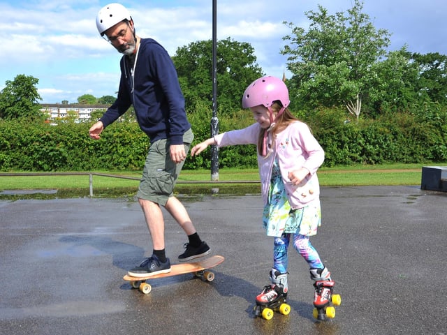 Skate Fest in St John's Park, Burgess Hill, on Wednesday, June 1