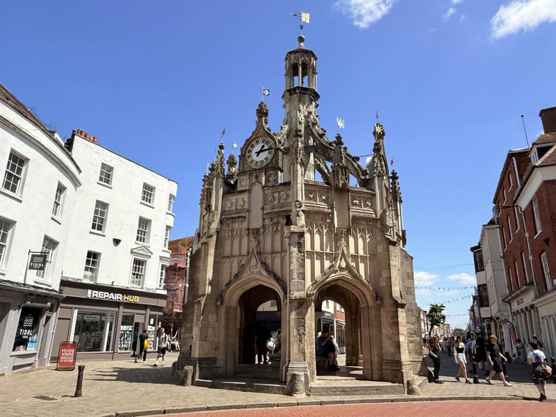 Chichester in the summer sun